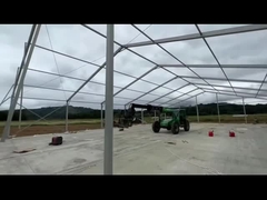 Tenda de construção em liga de alumínio