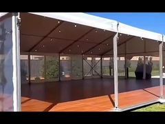 Tenda de salão de esportes de liga de alumínio com cobertura de tecido de PVC duplo revestido