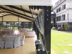 Alta qualidade exterior grande PVC cobertura telhado transparente festa evento casamento tenda de marcação