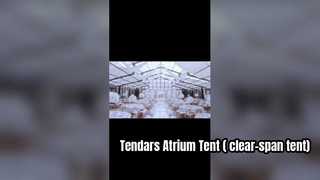 Projeto Tendars Atrium Tent​ no Reino Unido