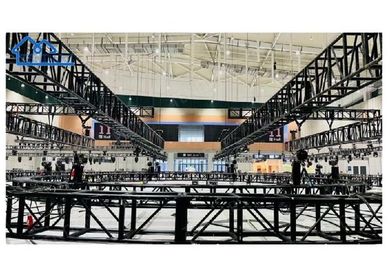 comprar 2m Secção de parafuso Conexão de palco de alumínio Truss 6061-T6 Alumínio Quadrado Forma para palcos de concerto Fabricação em linha