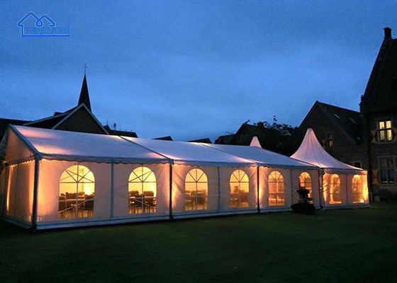 comprar Alumínio de liga exterior grande festa tenda retardador de incêndio para evento impermeável jardim Marquee online manufacture