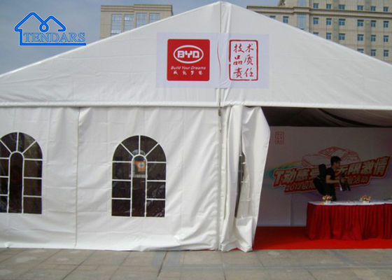 comprar Resistente ao vento, impermeável Tenda de cobertura de tecido de PVC branco Tenda de festa à prova d'água Tenda de evento Tenda de marcação Fabricação em linha