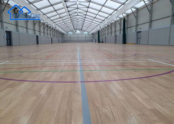 comprar 15x15m Tenda de sala de esportes Alumínio pesado Tecido resistente aos raios UV de alto pico para quadra de tênis Série 342 Fabricação em linha