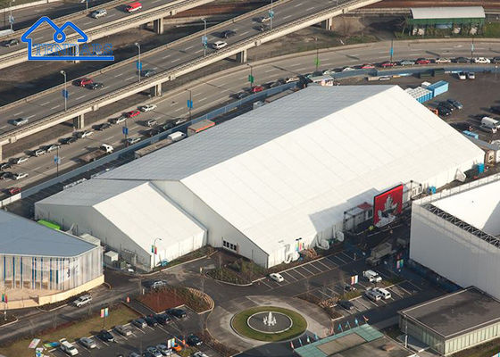 comprar Tenda de armazém industrial exterior de grande porte Estrutura temporária de alumínio online manufacture