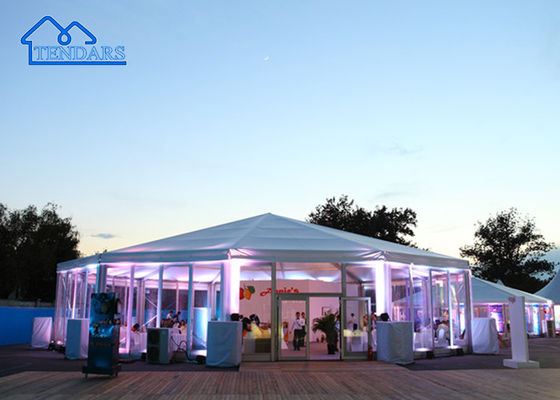 comprar Tenda transparente de marquete exterior para festas Tenda transparente de plástico de nylon Fabricação em linha