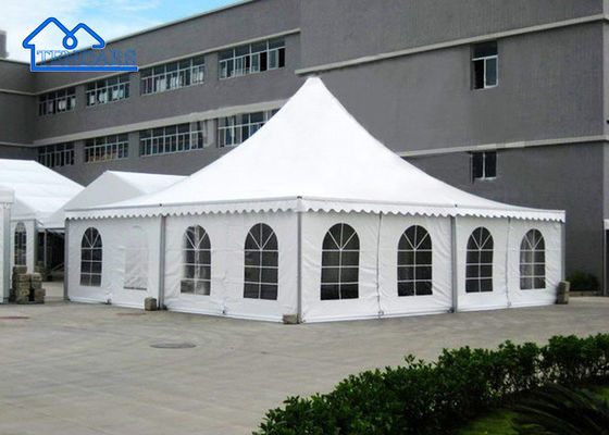 comprar Tendas de exposição de alumínio de cor branca ou personalizada Tendas de exposição de PVC branco online manufacture
