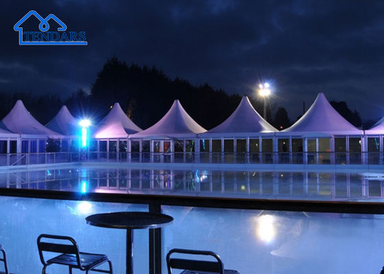 comprar Tenda de Pagoda de Alumínio para o Exterior Tenda de Marquete de Alumínio para a Festa de Casamento online manufacture