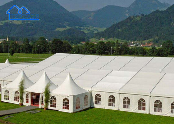comprar Barraca clara de alumínio do pagode do telhado transparente exterior à prova de fogo & impermeável para o evento pequeno etc. Fabricação em linha