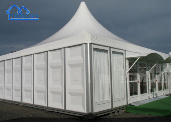 comprar Tenda de Pagoda Pirâmide à Área Livre Impermeável Para Casamento / Festa / Eventos ao Ar Livre Fabricação em linha