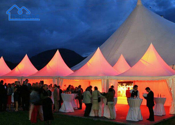 comprar Tenda de Pagoda de Alumínio Resistente a Lágrimas Festa de Casamento Marquise com lados Excelentes tendas online manufacture
