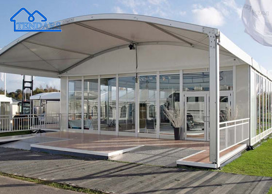 comprar Grande Capacidade Branco, Vermelho, Transparente Canvas aquecida Festa Arco Tenda Cúpula Tenda Fabricação em linha