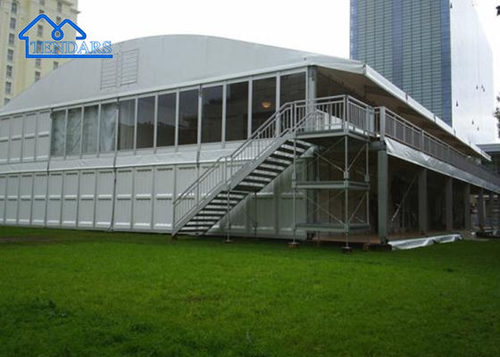comprar Compre grande tenda de evento, alumínio ao ar livre tenda de evento de duas camadas com primeiro andar e segundo andar online manufacture