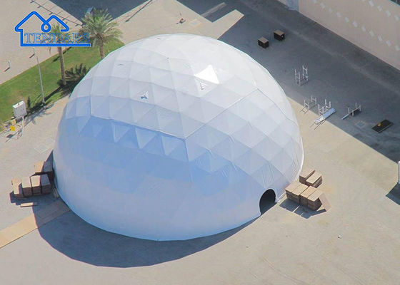 comprar 7m Dia Commercial Dome Tent 6061/T6 Alumínio Design Geodésico PVC Cover para locais de restaurante Fabricação em linha