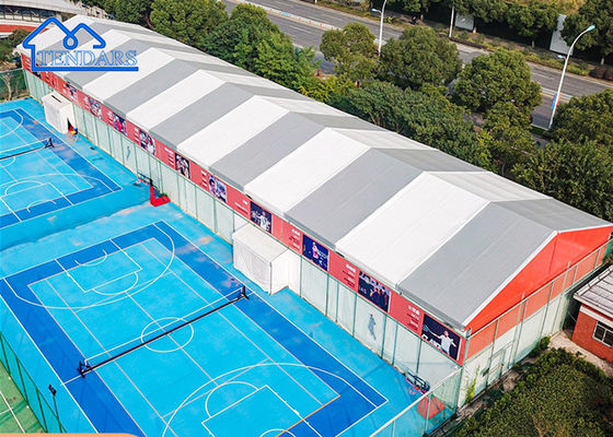 comprar 15x30m Membrana de PVC à prova d'água Tenda para salão de esportes em liga de alumínio resistente ao vento para estádio interno Série 145 Fabricação em linha