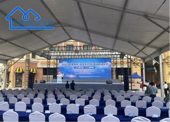 comprar PVC Tecido Parede Alumínio Quadro Eventos de luxo Tendas de auto-limpeza Para Cerimônia Comercial Festival Marquee Aluguel online manufacture