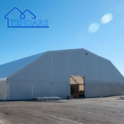 comprar Quadro de alumínio exterior personalizado Poligono Armazém de armazenamento Marquee Tenda Estrutura comercial ao ar livre Fabricação em linha