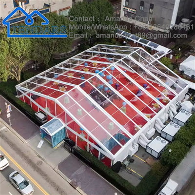 comprar Cheap Fashion Clear PVC Professional Large Aluminum Outdoor Marquee Tent para venda para festa online manufacture