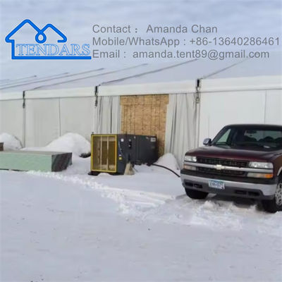 comprar Tenda de alumínio exterior pesada para oficinas industriais Tenda de armazenamento temporária Tendas de armazenamento temporário online manufacture