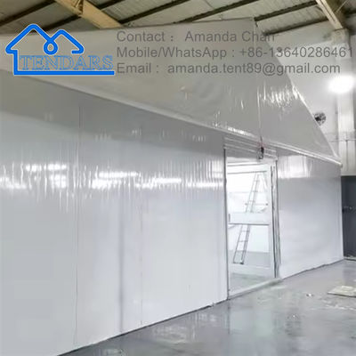 comprar Grande barraca de armazenamento industrial de construção provisória de liga de alumínio à prova d'água Fabricação em linha