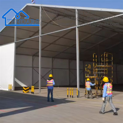 comprar Dimensões personalizadas Branco Armazém de Alumínio Pesado Marquee Pvc Canopy Frame Tentes online manufacture