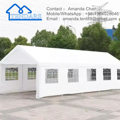 comprar Venda de tenda de casamento branca com paredes laterais online manufacture