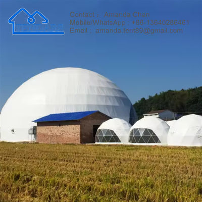comprar Largo ao ar livre grande branco Marquee Circo Dome telhado tenda de dois andares para o casamento Fabricação em linha