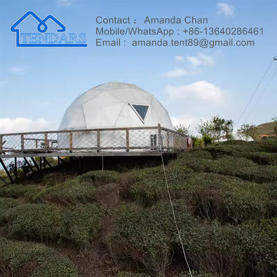 comprar Tenda esférica de estrutura durável PVC clarabóia de cúpula Tendas de acampamento para eventos comerciais ao ar livre online manufacture