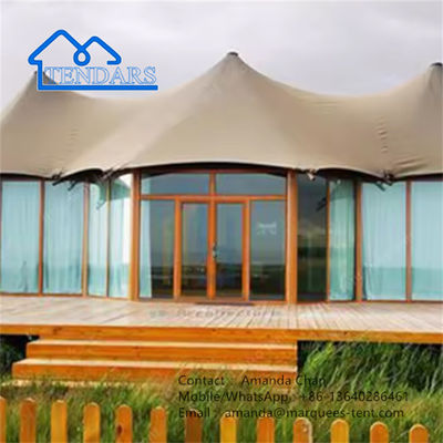 comprar Resistente aos raios UV Casa de Camping Moderna Tenda Resort Hotel Tenda Para Glamping Resort online manufacture