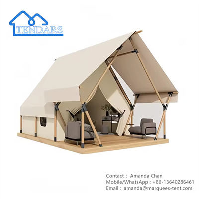 comprar Luxury Camping Hotel Tent Resort House Hotel com banheiro Canvas Safari Tent online manufacture