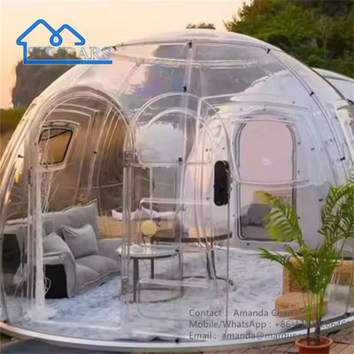 comprar Tenda de cúpula de policarbonato Tenda de casa pré-fabricada de cúpula transparente para o exterior online manufacture