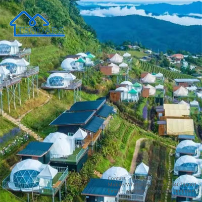 comprar Outdoor Hotel Geodésico Dome Tent Resort Luxury Igloo House Com Banheiro online manufacture
