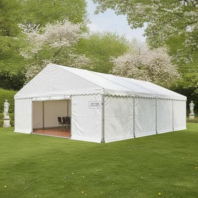 comprar O dobro resistente UV da barraca do famoso do partido do PVC 850gsm revestiu a tela estrutura europeia exterior do dossel da durabilidade de cinco anos Fabricação em linha