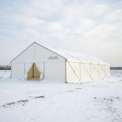 comprar Carga pesada 15x30m de alumínio para festas de todas as estações Tenda industrial de aço Quadro de neve Vento nominal de 120 km/h Fabricação em linha