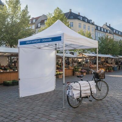 comprar Compacto Pop Up Portátil Festa Marquee Tenda Bicicleta Transporte Design amigável para a Dinamarca Mercados urbanos ao ar livre Fabricação em linha