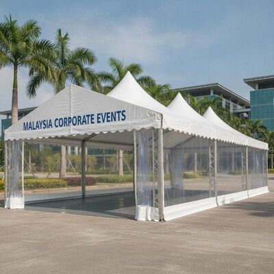 comprar Tenda de festa Premium Marquee Impermeável PVC Canopy Alumínio Quadro para a Malásia Exposições Corporativas Eventos Fabricação em linha