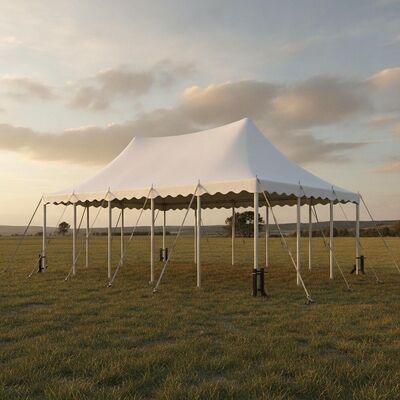 comprar All-Weather Wind-Rated Party Marquee Tent 10x20FT Ground Anchoring System 120km/h Hurricane Rated Heavy-Duty PVC Cover Fabricação em linha