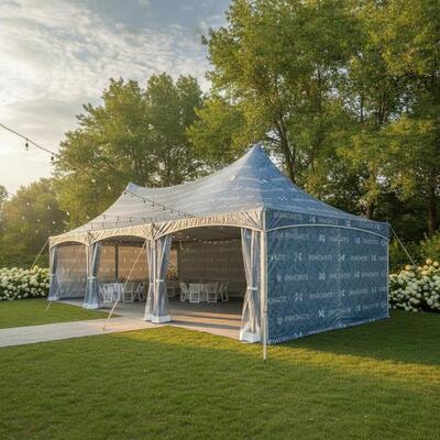 comprar Tenda de Festa Personalizada com Marca para Eventos Corporativos OEM Pavilhão Externo Fabricação em linha