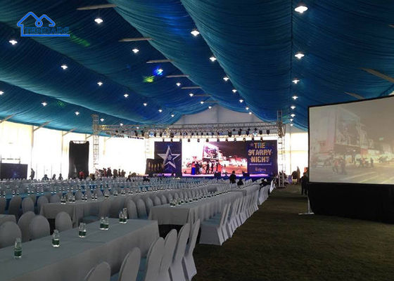 Todos os climas Cocktail Party Marquee Tents Alumínio duramente pressionado teto de camada dupla Recepção estrutura dossel