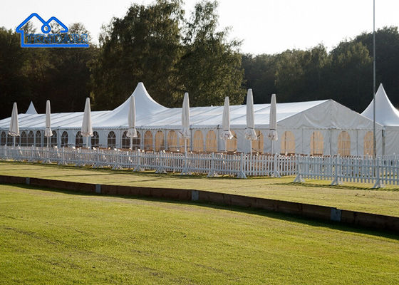 1000 Pessoas 2000 Assentos Grande Casamento Marquise Tenda Alumínio Quadro Banquete Clear Top Party Event Canopy