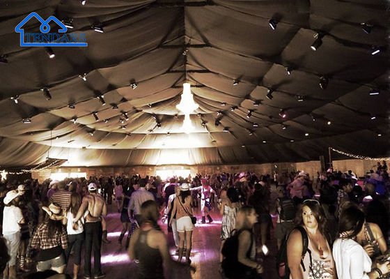 Tenda de casamento de alumínio à prova d'água Anti-ferrugem Resistente Eventos de casamento abrigo estrutura de cobertura