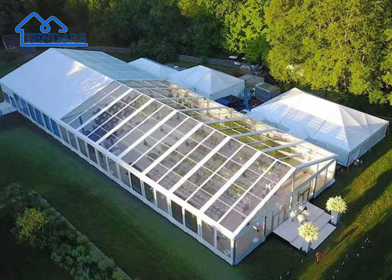 A barraca grande resistente do famoso do casamento Windproof projeto da estrutura do dossel do evento de 500 pessoas
