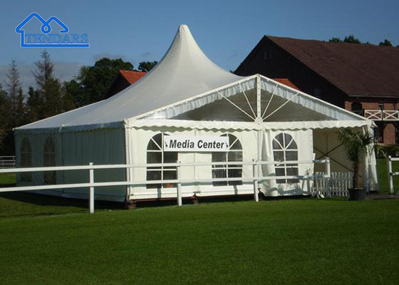 Tenda de festa grande, resistente aos raios UV, à prova de fogo e à prova d'água, transparente, ao ar livre