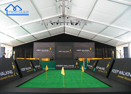 Grande Sala de Festas de Alumínio Customizado Tenda Comercial Com Janela Para Venda
