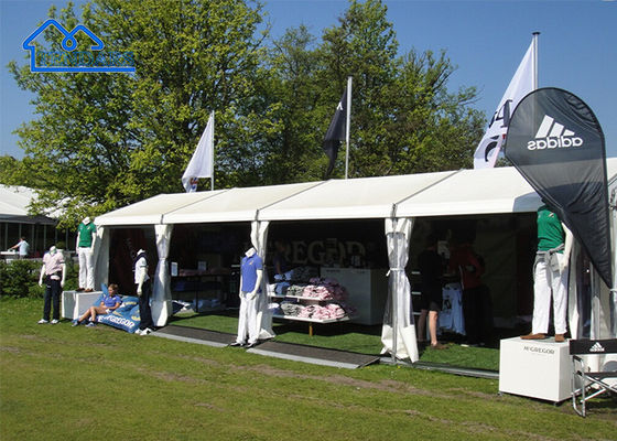 Grande capacidade Elegante Branco UV Resistência Festa Marquee Tenda Para Eventos ao Ar Livre