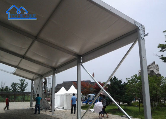 Venda de luxo de alumínio para eventos de casamento tenda de festa com tecto / porta de PVC