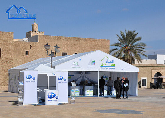 Preços por atacado Tenda impermeável Eventos Marquee Tenda de alumínio Casa grande Tenda em forma de venda