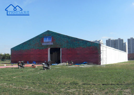 Fornecimento de fábrica Tenda de armazenamento de estrutura de alumínio exterior Tenda grande de tecido de PVC à venda