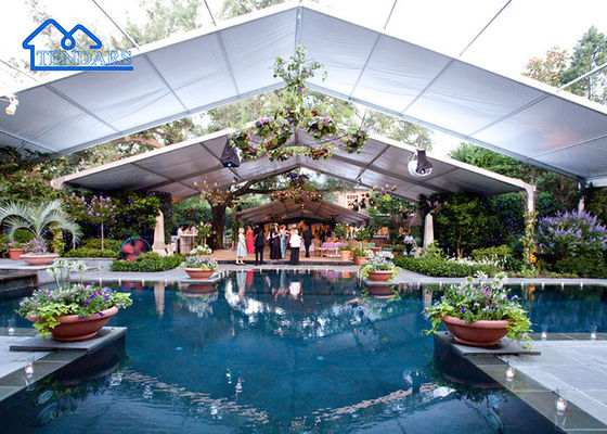 Preço de fábrica Boa qualidade exterior de aço Quadro Marquee tenda para casamento, festa, etc.