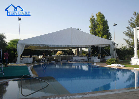 Alumínio Top Event Marquee Tent UV Resistente a incêndio Retardante Para Mostra Trade Structured Tents